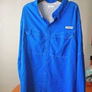 Columbia PFG fishing shirt
